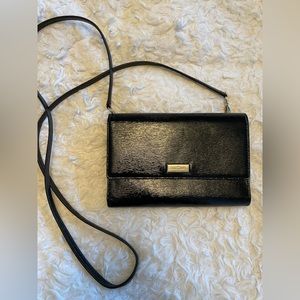 Kate Spade Embossed Leather Wallet Crossbody